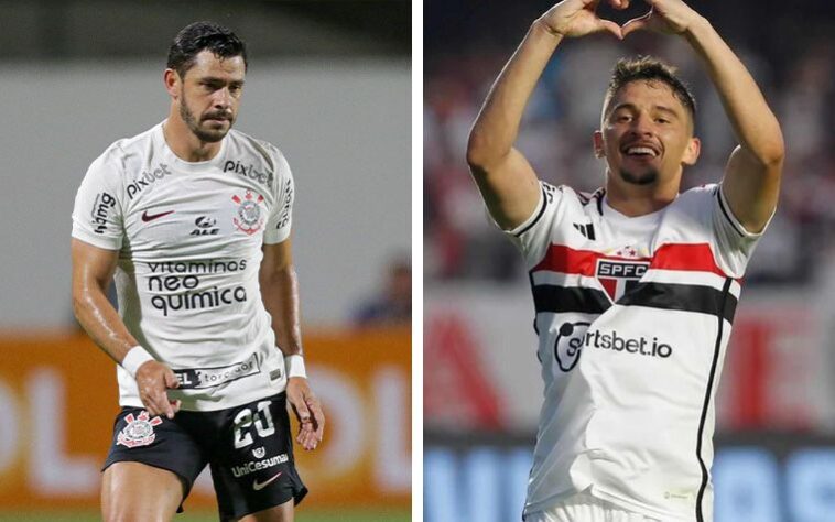 Giuliano (Corinthians) x Pablo Maia (São Paulo).