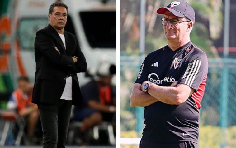 Luxemburgo (Corinthians) x Dorival Júnior (São Paulo).