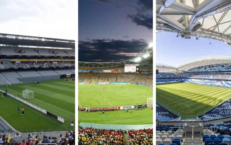 A Copa do Mundo Feminina de 2023 começa na próxima quinta-feira, 20 de julho, e será sediada na Austrália e na Nova Zelândia. O evento irá acontecer pela primeira vez na Oceania, e conta com 10 sedes fixas, divididas entre os dois países. Por conta disso, o Lance! separou uma lista com os estádios onde serão disputadas as partidas do Mundial. Confira!