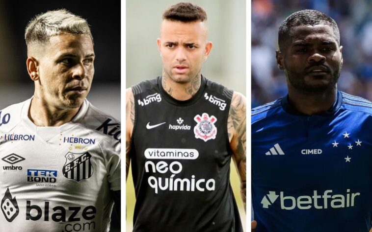 O atacante Luan, que voltou ao noticiário esta semana após ser agredido por um grupo de torcedores do Corinthians, está fora dos planos do clube alvinegro há algum tempo. Sem entrar em acordo com o time pela sua permanência ou pela rescisão, o jogador segue afastado do elenco principal do Timão. Veja nesta galeria alguns jogadores que, assim como Luan, têm atuado pouco e não fazem parte dos planos de seus respectivos clube. 