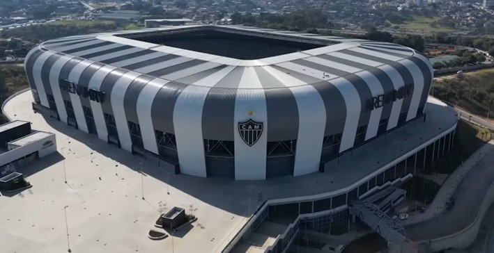 O lema do evento é 'Heróis do passado no palco do futuro', não apenas em referência ao fato de o estádio ser uma novidade, mas também ao conceito de estádio mais tecnológico da América Latina (mais detalhes nas próximas imagens). 