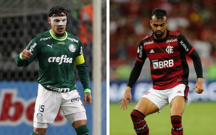 Gustavo Gómez (Palmeiras) x Fabrício Bruno (Flamengo)
