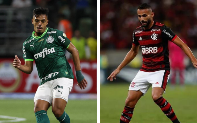 Gabriel Menino (Palmeiras) x Thiago Maia (Flamengo)