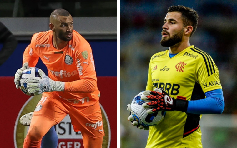 Weverton (Palmeiras) x Matheus Cunha (Flamengo)