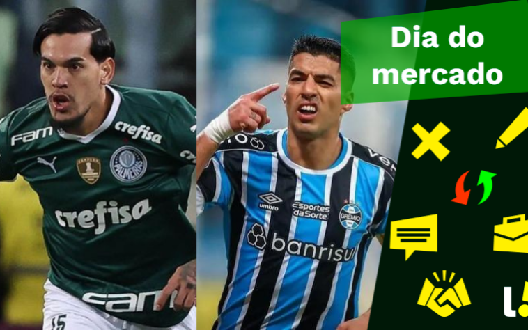 Suárez ainda segue com futuro indefinido, Palmeiras tenta segurar zagueiro... tudo isso e muito mais você confere no resumo do Dia do Mercado desta terça-feira (18).
