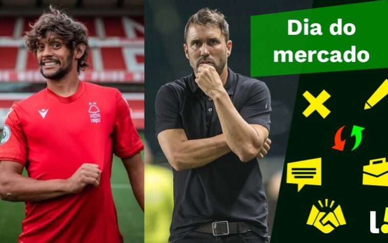 Gustavo Scarpa pode deixar a Inglaterra, Internacional anuncia novo técnico... veja isso e muito mais no resumo do Dia do Mercado desta quarta-feira (19)! 