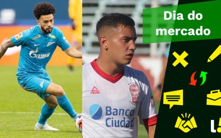 Flamengo se assusta com valores por Claudinho, Palmeiras tem novo alvo para 'camisa 5'... veja isso e muito mais no resumo do Dia do Mercado desta terça-feira (25)!