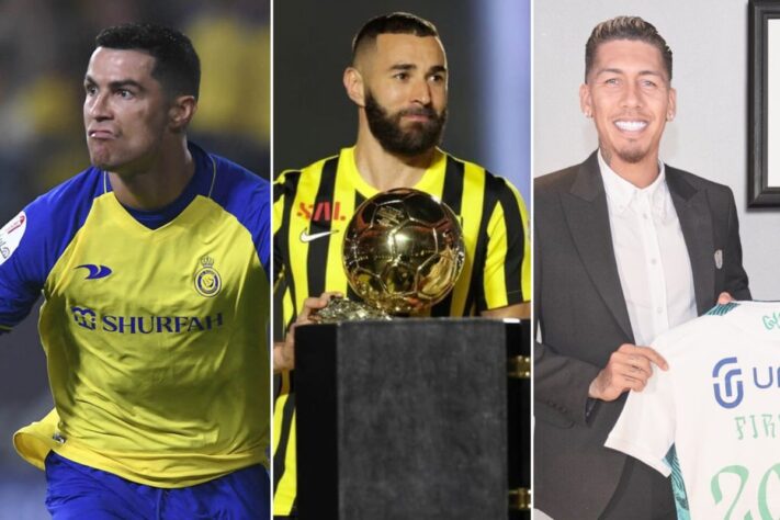 Investimento pesado! A Liga Saudita não mede esforços para se tornar um dos campeonatos mais fortes do planeta. Confira no L! os 15 jogadores mais valiosos do 'Sauditão', de acordo com o portal 'Transfermarkt'.