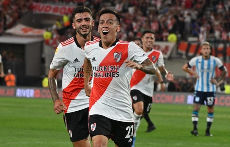24º - Esequiel Barco - meia do River Plate - 24 anos - valor de mercado: 8,5 milhões de euros (R$ 44,3 milhões)