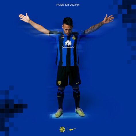 Inter de Milão: camisa 1 - lançada oficialmente