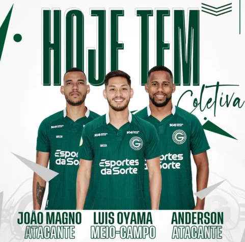 Goiás - 6 contratações: Anderson Oliveira, João Magno, Aliano, Raphael Guzzo, Luis Oyama e Matheus Babi