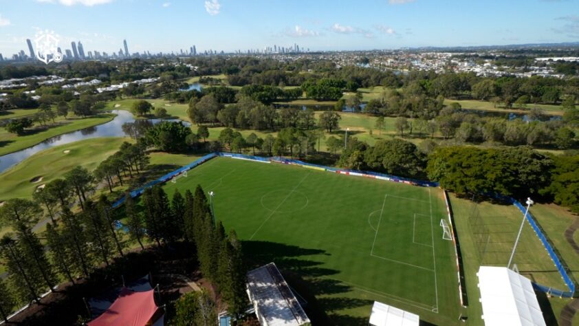 Campo para os treinos da equipe (Foto: Joilson Marconne / CBF)