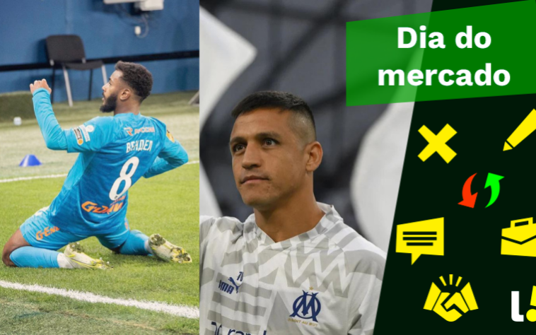 Com a chance de Róger Guedes deixar o Corinthians, o Timão monitora a possibilidade de contratar o atacante Alexis Sánchez, Flamengo aumenta oferta por Wendel, mas vê novo concorrente pelo volante. ... veja isso e muito mais no resumo do Dia do Mercado desta segunda-feira (31)!