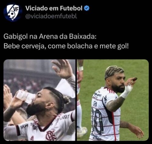 Os melhores memes da classificação do Flamengo para as semifinais da Copa do Brasil após vitória sobre o Athletico