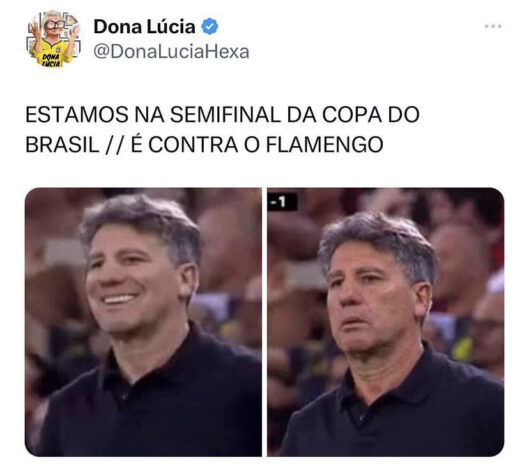 Os melhores memes da classificação do Flamengo para as semifinais da Copa do Brasil após vitória sobre o Athletico