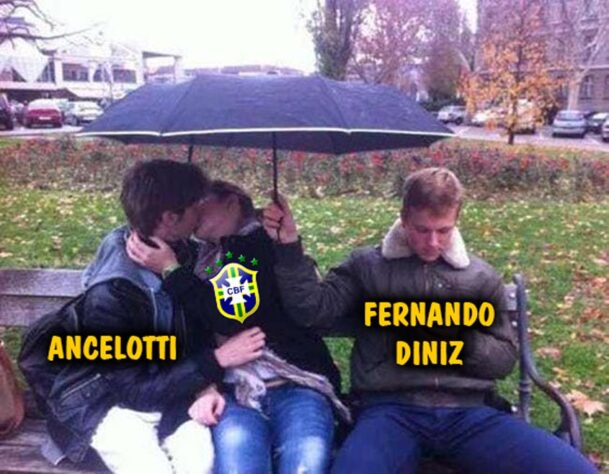 Fernando Diniz protagoniza memes após acerto como técnico interino da Seleção Brasileira até a chegada de Carlo Ancelotti.