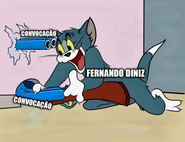 Fernando Diniz protagoniza memes após acerto como técnico interino da Seleção Brasileira até a chegada de Carlo Ancelotti.