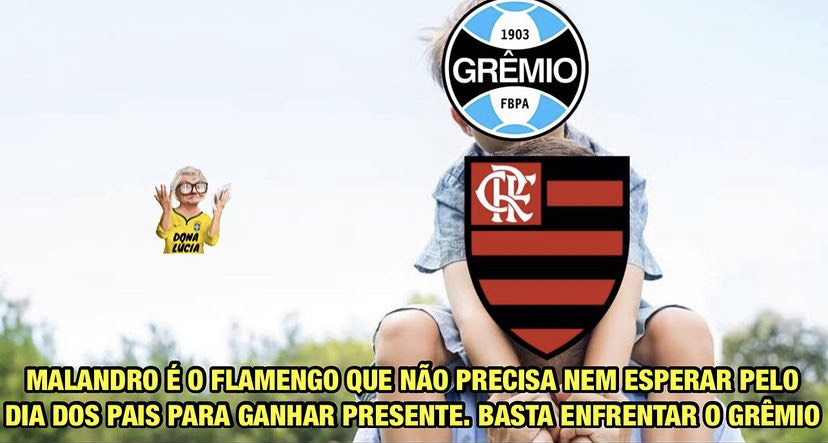 Os melhores memes da vitória do Flamengo sobre o Grêmio pela semifinal da Copa do Brasil