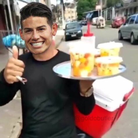 Torcedores fazem memes com acerto do São Paulo com James Rodríguez, e avião do Palmeiras vira piada na web.