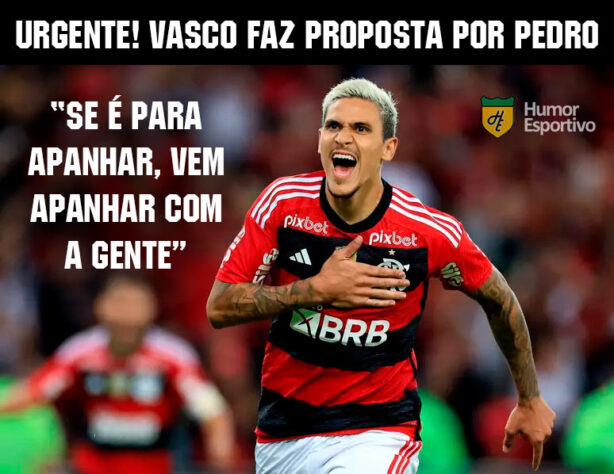 Soco de preparador físico em Pedro, do Flamengo, rendeu memes nas redes sociais