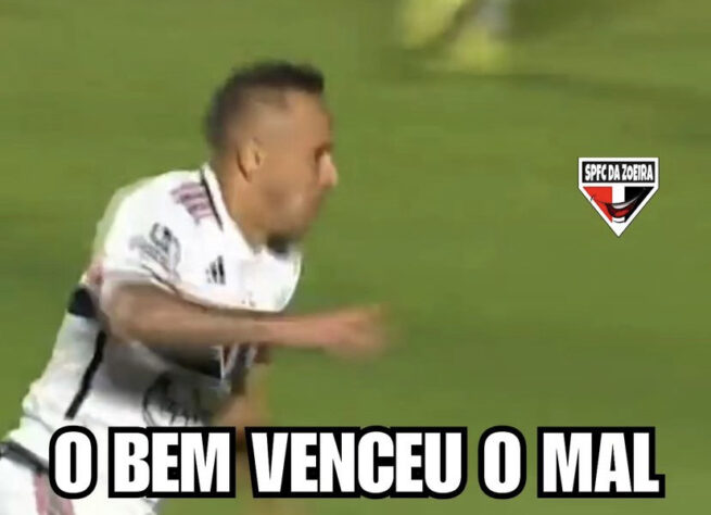 Vitória do São Paulo sobre o Palmeiras pelas quartas de final da Copa do Brasil rende enxurrada de memes na web.