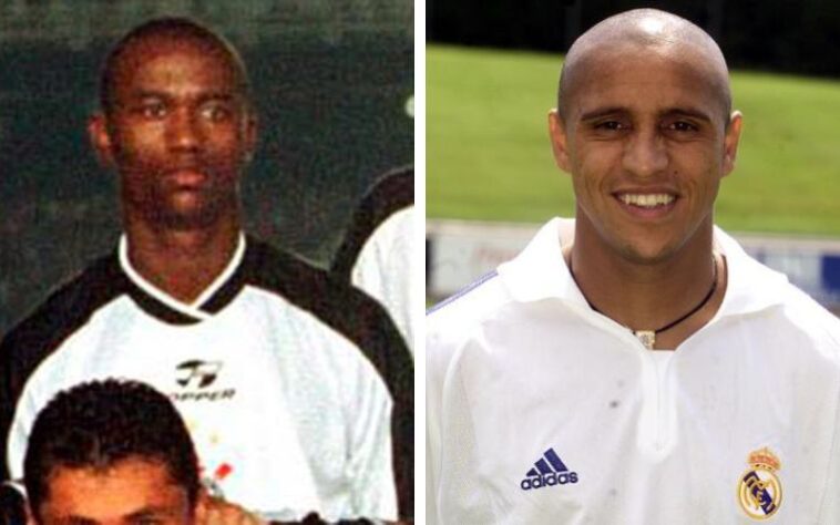 Kléber (Corinthians) x Roberto Carlos (Real Madrid).