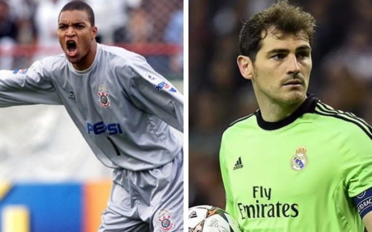 Dida (Corinthians) x Casillas (Real Madrid).