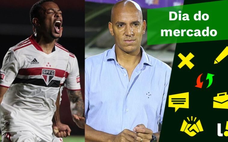 Lateral do São Paulo na mira de clube inglês, Pepa é demitido pelo Cruzeiro... veja isso e muito mais no resumo do Dia do Mercado desta terça-feira (29)!