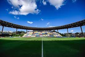 Estádio Kleber Andrade - localizado em Cariacica, Espírito Santo. Capacidade: 21.152 espectadores.