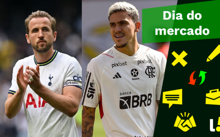 Rodolfo Landim, presidente do Flamengo, definiu como o clube vai tratar a situação de Pedro no mercado, Bayern de Munique faz proposta final por Harry Kane... veja isso e muito mais no resumo do Dia do Mercado desta sexta-feira (4)!