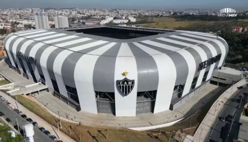 13º - Arena MRV - Localização: Belo Horizonte - Capacidade: 46.000 pessoas