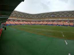 Arena da Amazônia - localizada em Manaus, Amazonas. Capacidade: 44.300 espectadores.