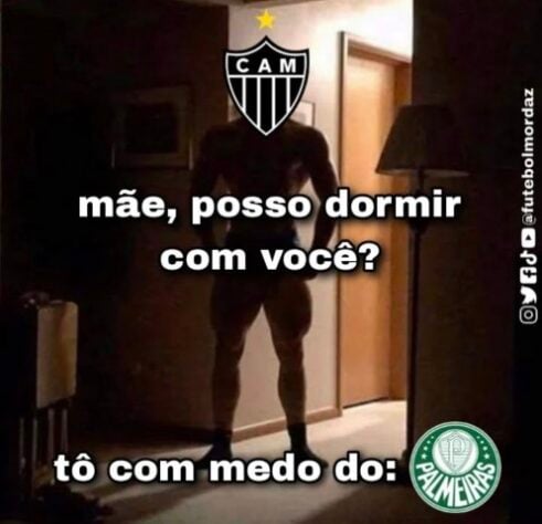 Os melhores memes da vitória do Palmeiras diante do Atlético-MG pela partida de ida das oitavas de final da Libertadores.