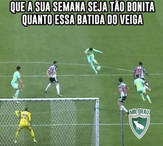 Os melhores memes da vitória do Palmeiras diante do Atlético-MG pela partida de ida das oitavas de final da Libertadores.