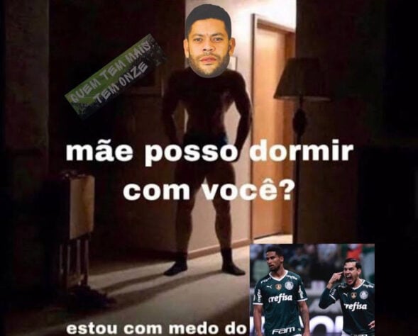 Os melhores memes da vitória do Palmeiras diante do Atlético-MG pela partida de ida das oitavas de final da Libertadores.