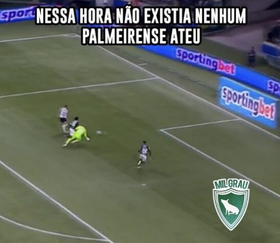 Torcedores fazem memes com classificação do Palmeiras sobre o Atlético-MG na Libertadores