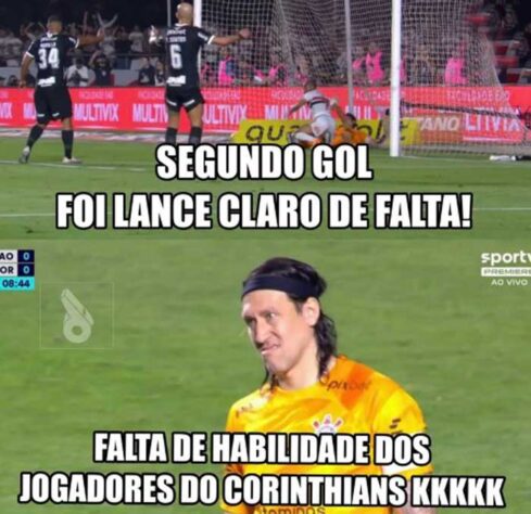 são paulo x corinthians na copa do brasil #memes #viral #fypシ