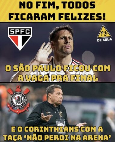 Corinthians sofre com memes após eliminação para o São Paulo; veja