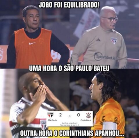 Veja memes da eliminação do Corinthians para São Paulo na Copa do