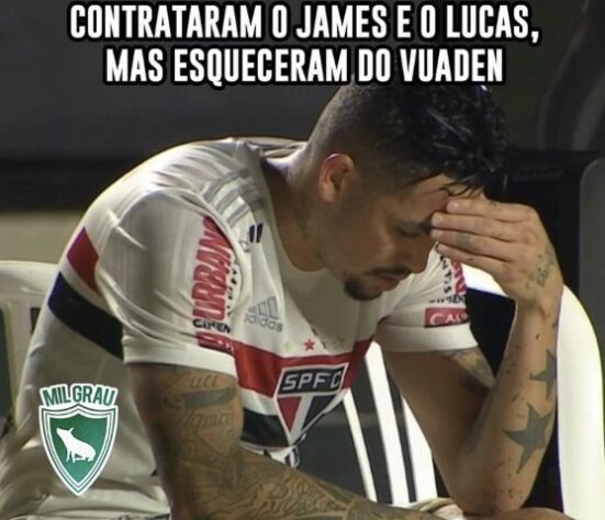 São Paulo é eliminado da Copa Sul-Americana, nos pênaltis, para a LDU e James Rodríguez vira principal alvo dos memes dos rivais