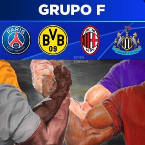 Os melhores memes do sorteio dos grupos da Uefa Champions League 23-24