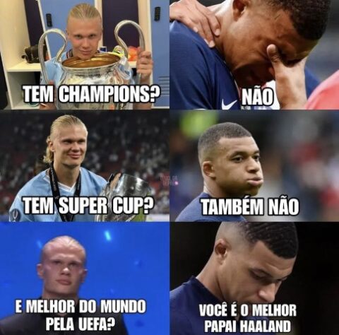 Os melhores memes do sorteio dos grupos da Uefa Champions League 23-24