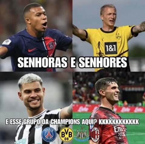 Memes do sorteio dos grupos da Champions League têm zoeiras com Haaland e  Mbappé – LANCE!