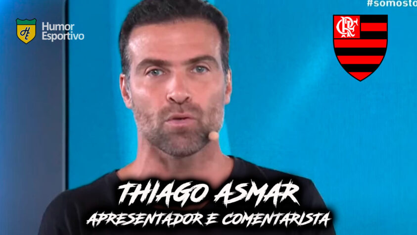 Thiago Asmar é torcedor do Flamengo,