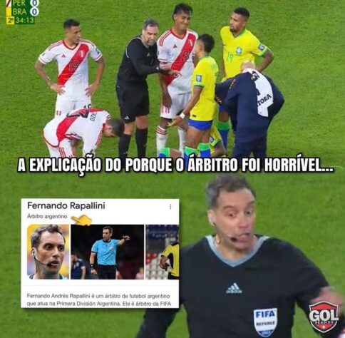 Vitória da Seleção Brasileira por 1 a 0 sobre o Peru rendeu memes nas redes sociais