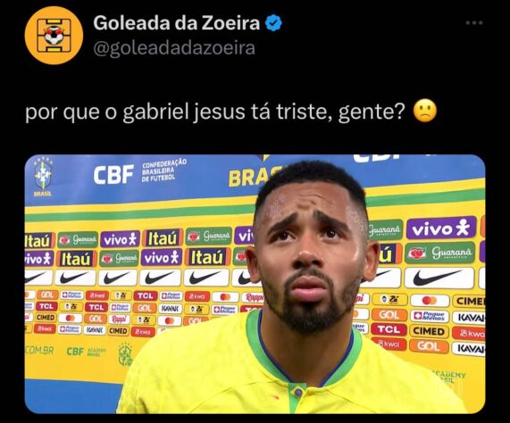 Vitória da Seleção Brasileira por 1 a 0 sobre o Peru rendeu memes nas redes sociais