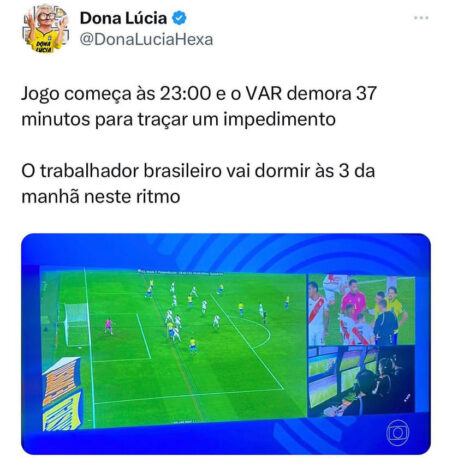 Vitória da Seleção Brasileira por 1 a 0 sobre o Peru rendeu memes nas redes sociais