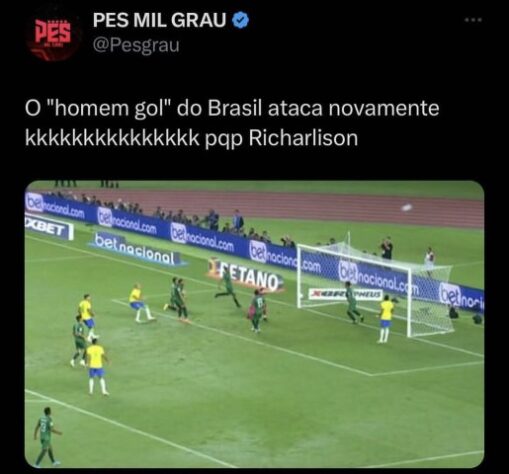 O Dinizismo está on! Torcedores fazem memes com goleada da Seleção Brasileira por 5 a 1 sobre a Bolívia