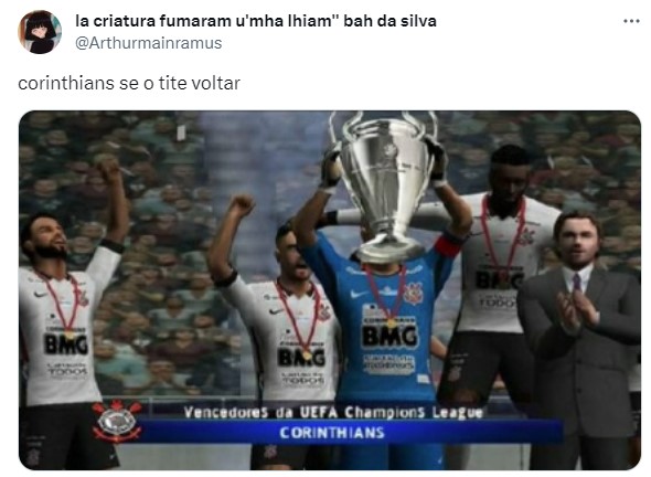 Demissão de Vanderlei Luxemburgo do Corinthians e possíveis destinos de Tite rendem memes nas redes sociais