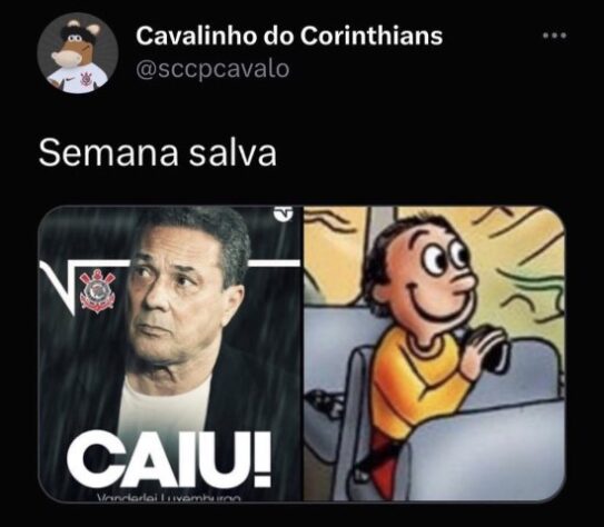 Demissão de Vanderlei Luxemburgo do Corinthians e possíveis destinos de Tite rendem memes nas redes sociais